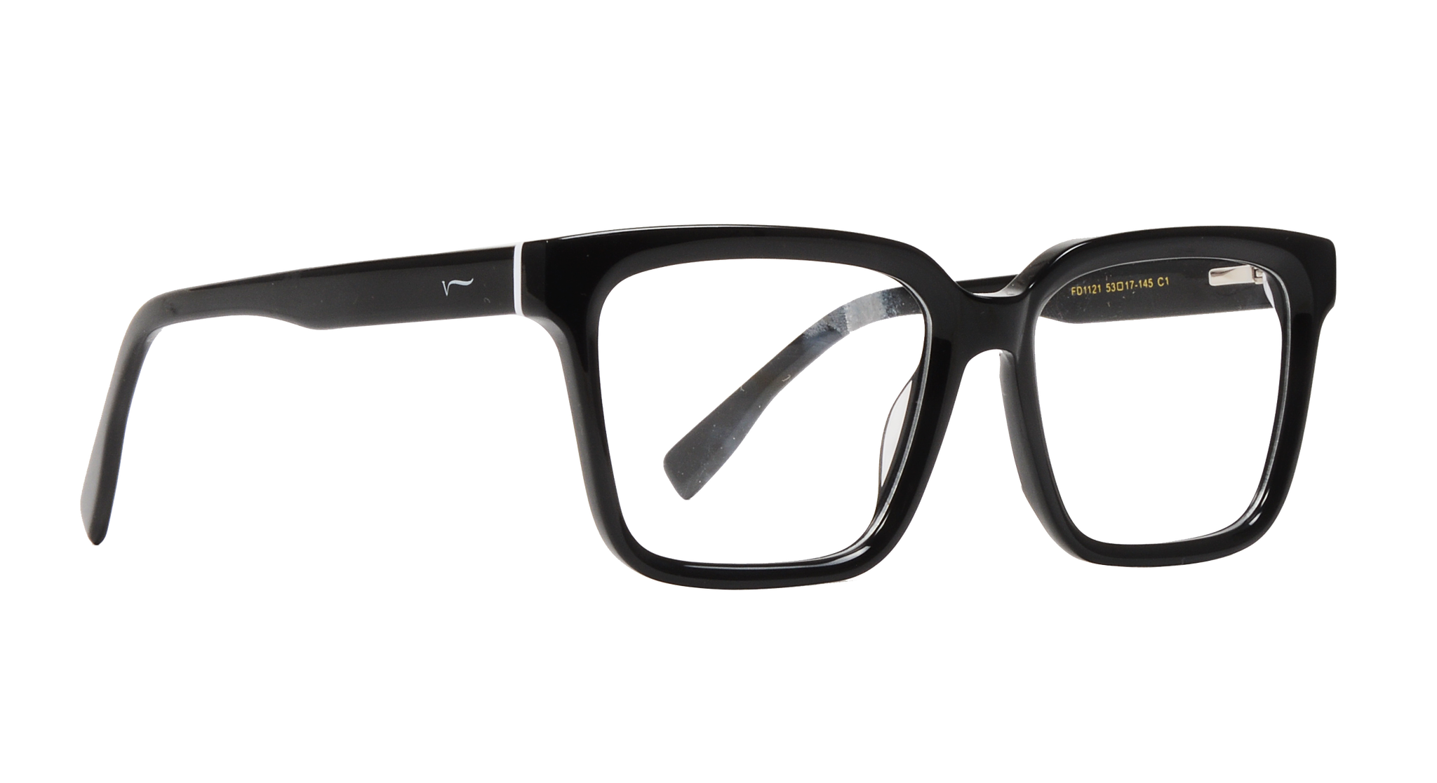 ACETATE |FD1121 |Full Rim |Acetate |BLACK-Acetate |53-17-145_3