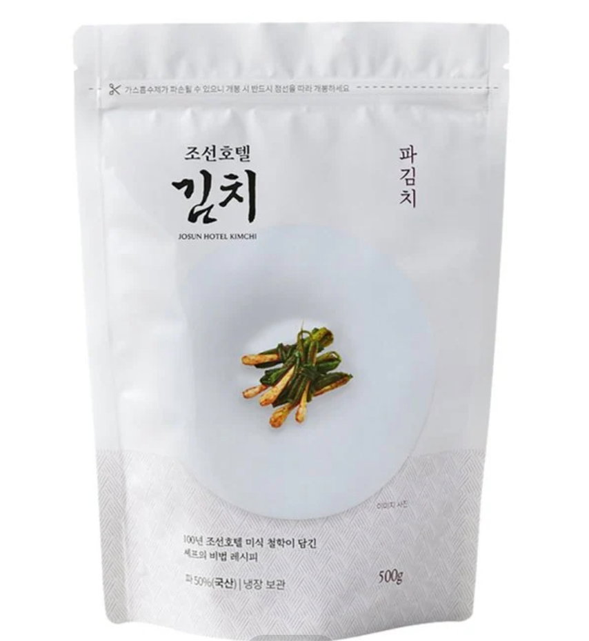 [조선호텔김치] 파김치 500g [Josun Hotel Kimchi] Green Onion Kimchi 500g_1