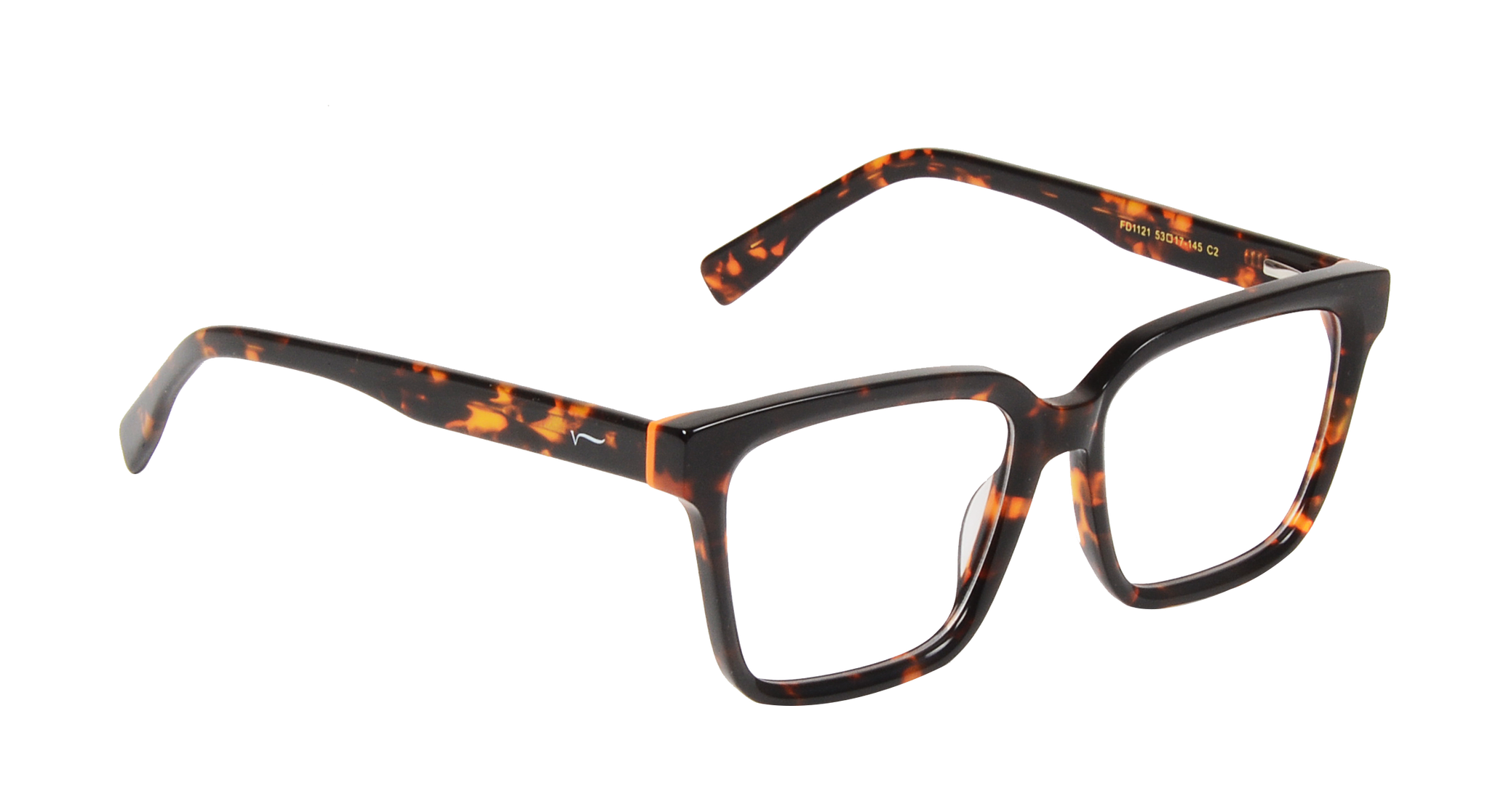 ACETATE |FD1121 |Full Rim |Acetate |TIGER PRINT-Acetate |53-17-145_0