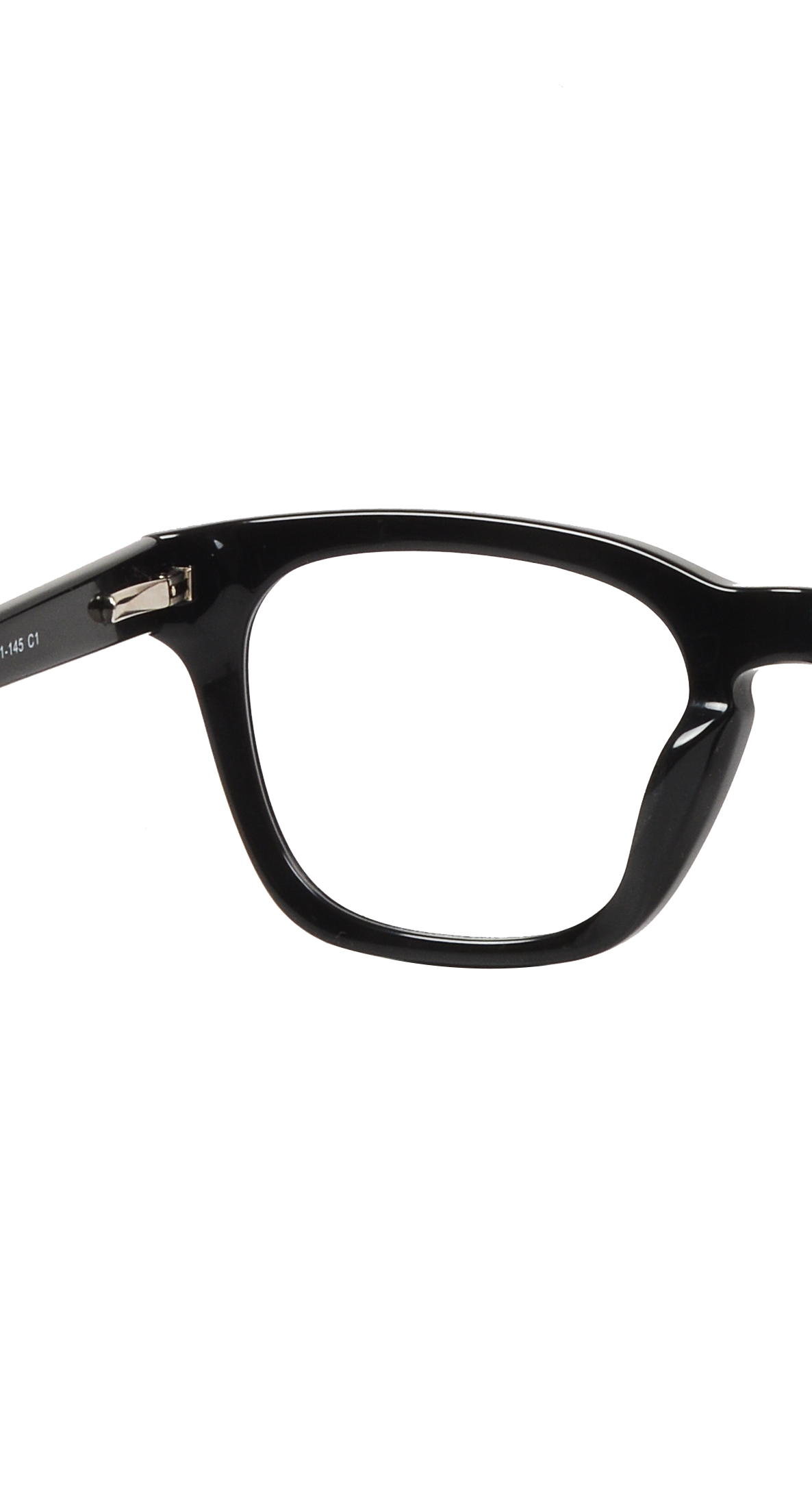 ACETATE |FD3308 |Full Rim |Acetate |BLACK-Acetate |51-21-145_5
