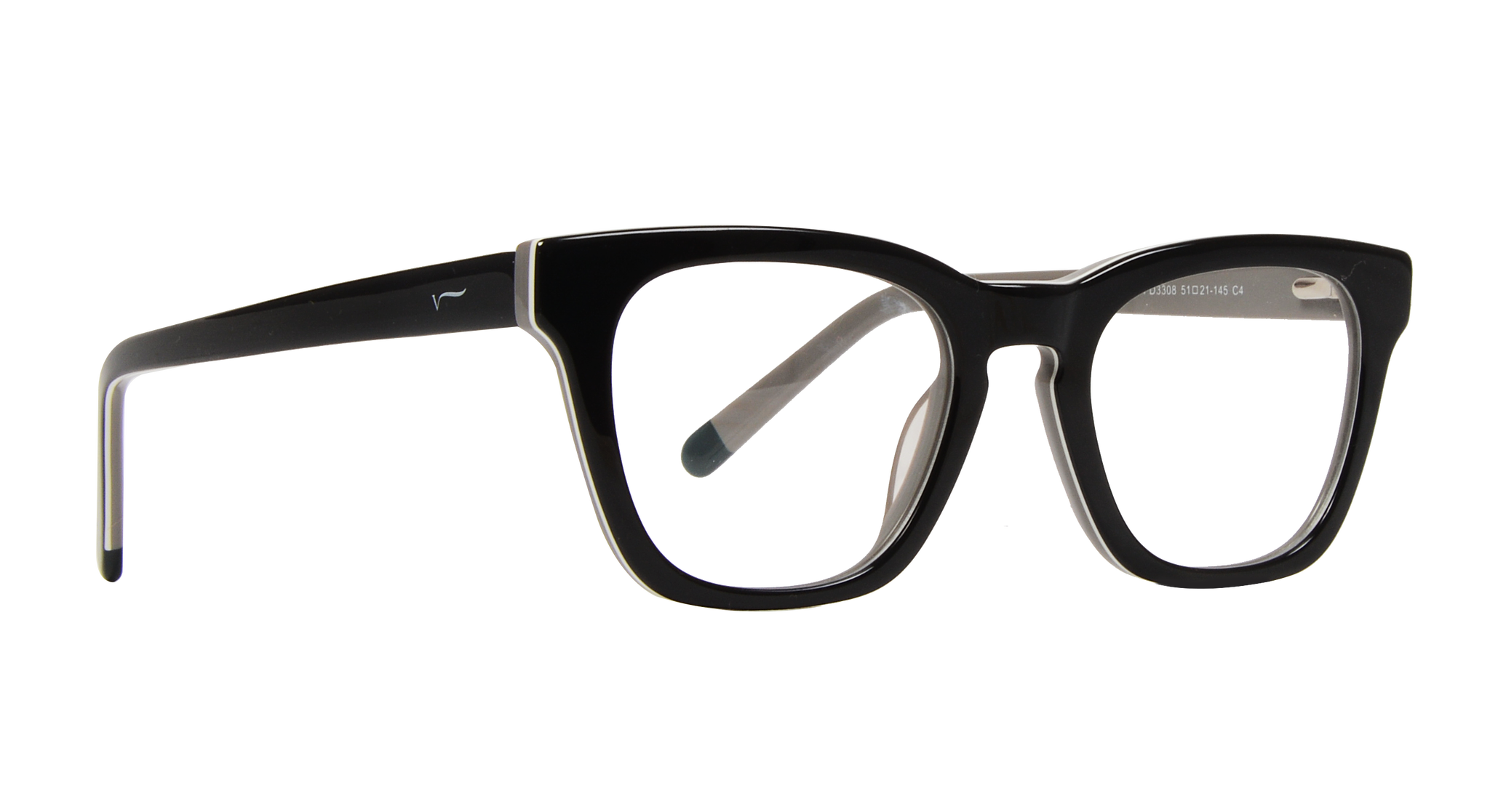 ACETATE |FD3308 |Full Rim |Acetate |GREY-Acetate |51-21-145_3