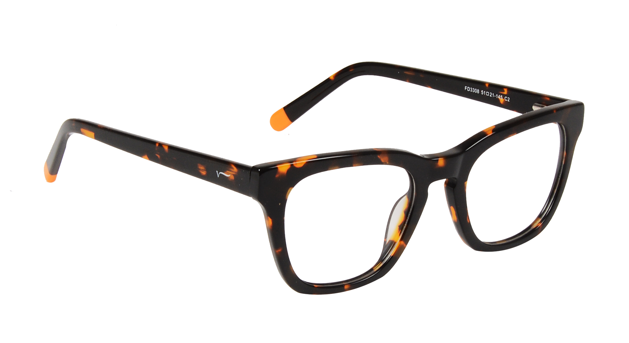 ACETATE |FD3308 |Full Rim |Acetate |TIGER PRINT-Acetate |51-21-145_0
