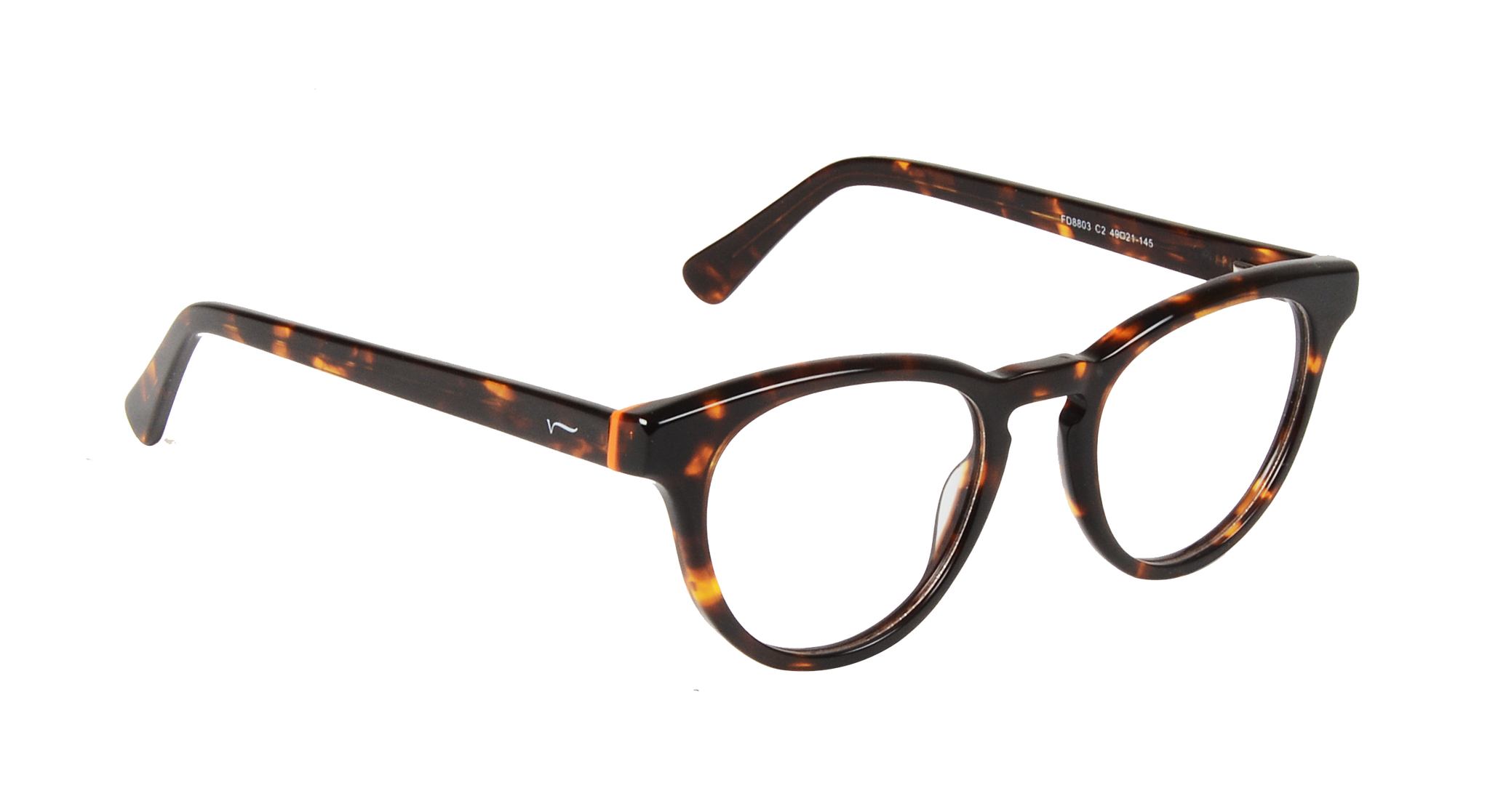 ACETATE |FD8803 |Full Rim |Acetate |TIGER PRINT-Acetate |49-21-145_0