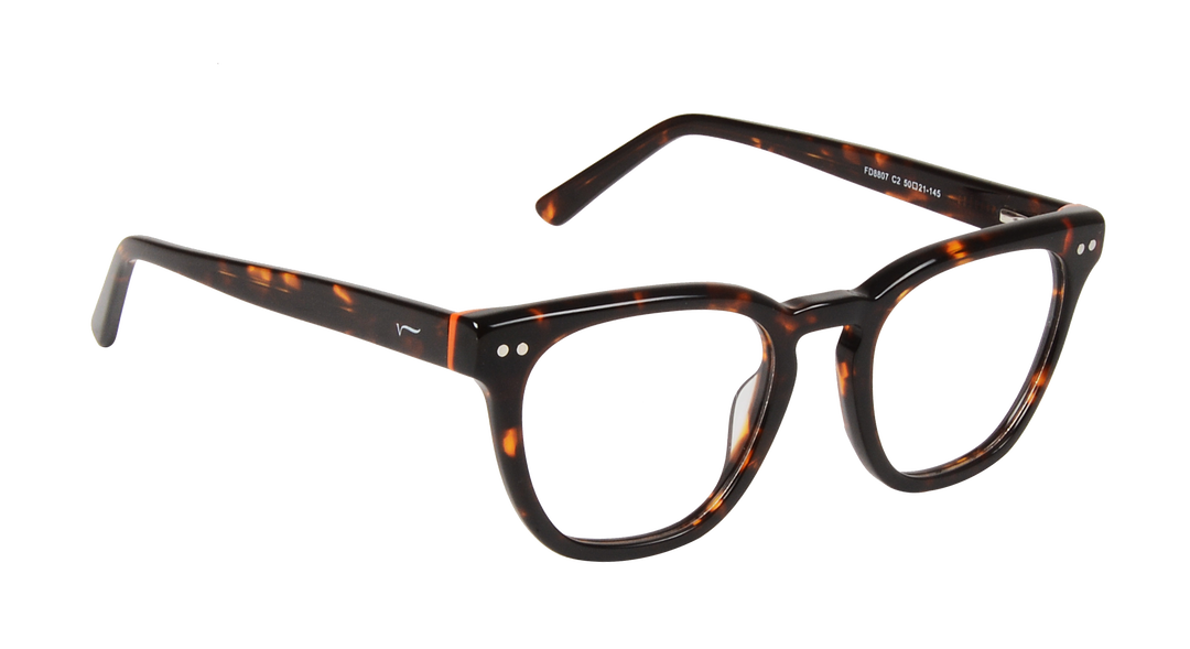 ACETATE |FD8807 |Full Rim |Acetate |ORANGE-Acetate |50-21-145