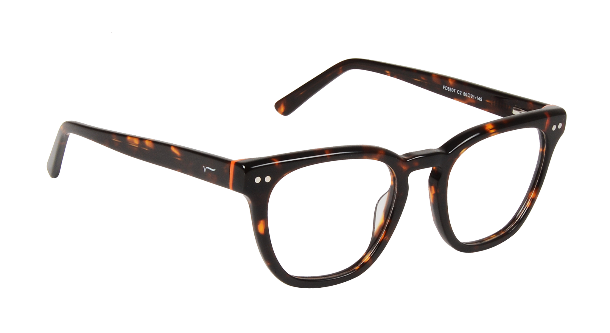 ACETATE |FD8807 |Full Rim |Acetate |ORANGE-Acetate |50-21-145_0