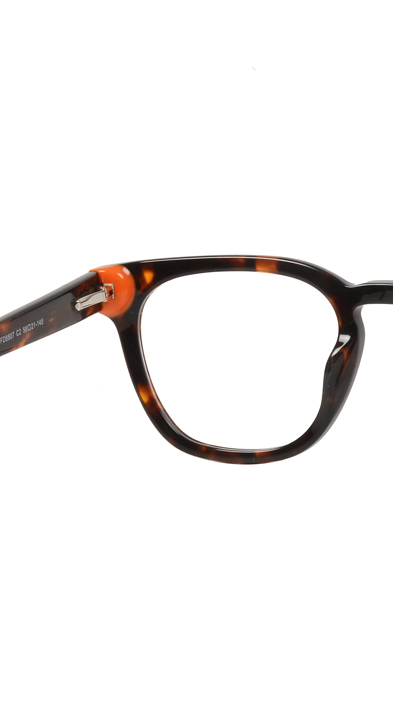 ACETATE |FD8807 |Full Rim |Acetate |ORANGE-Acetate |50-21-145_5
