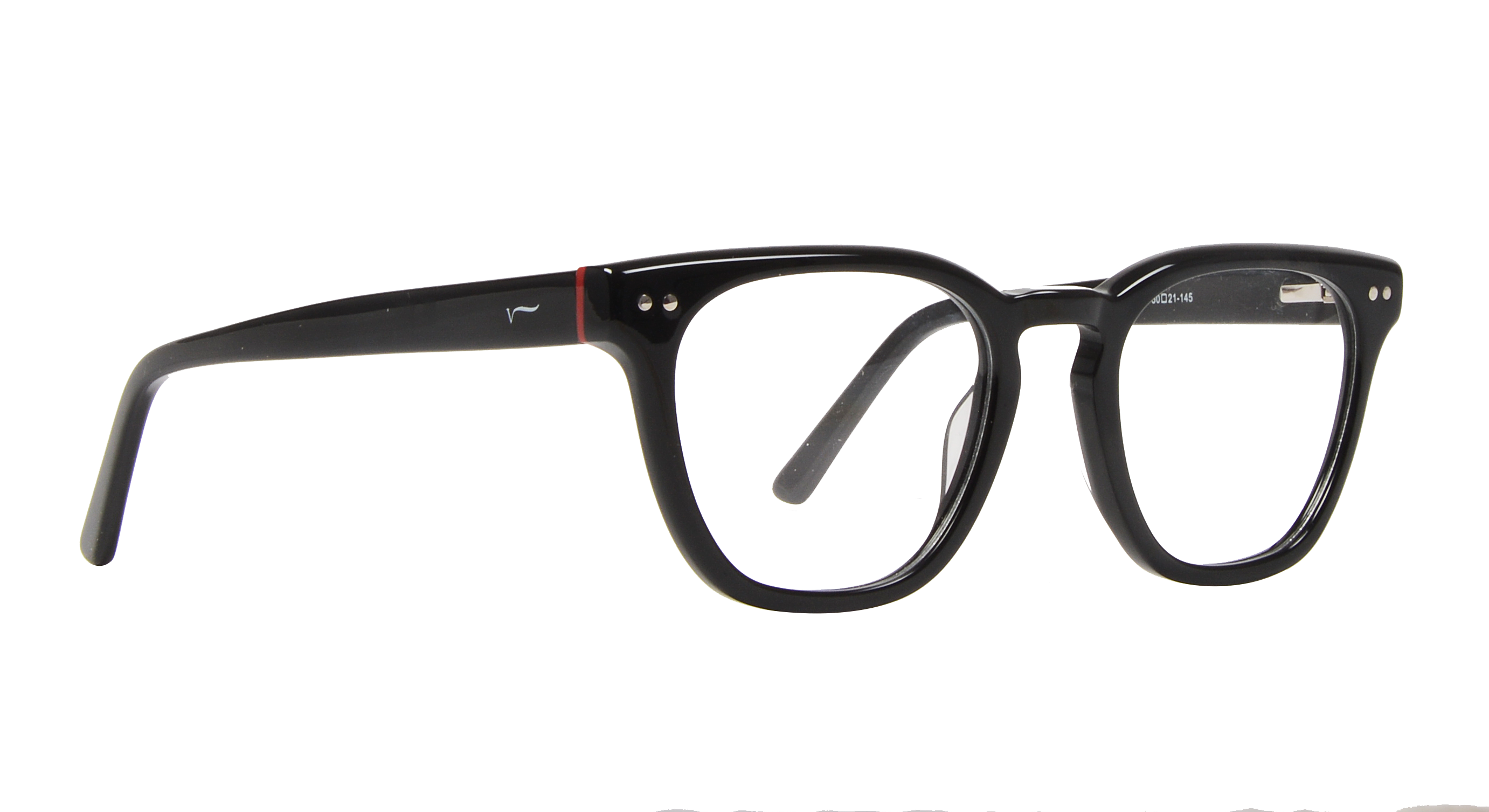 ACETATE |FD8807 |Full Rim |Acetate |BLACK -Acetate |50-21-145_3