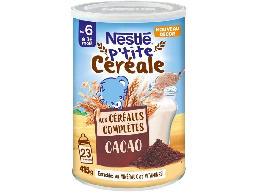 NESTLÉ P’tite Céréale Cacao aux céréales complètes_0