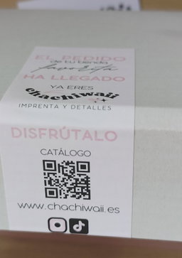 Pegatinas para cerrar cajas