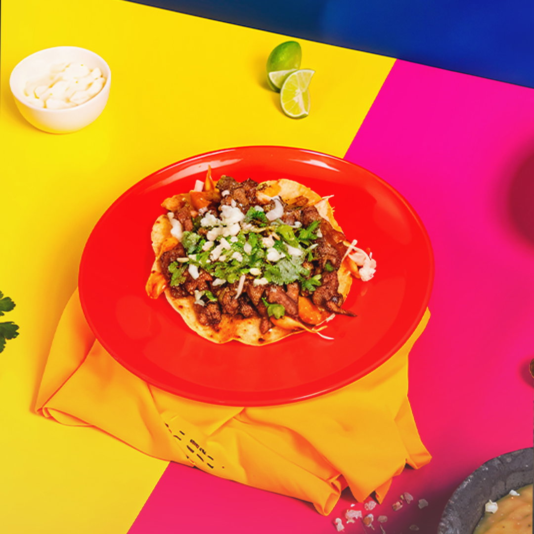 Dorada con Queso y Carne