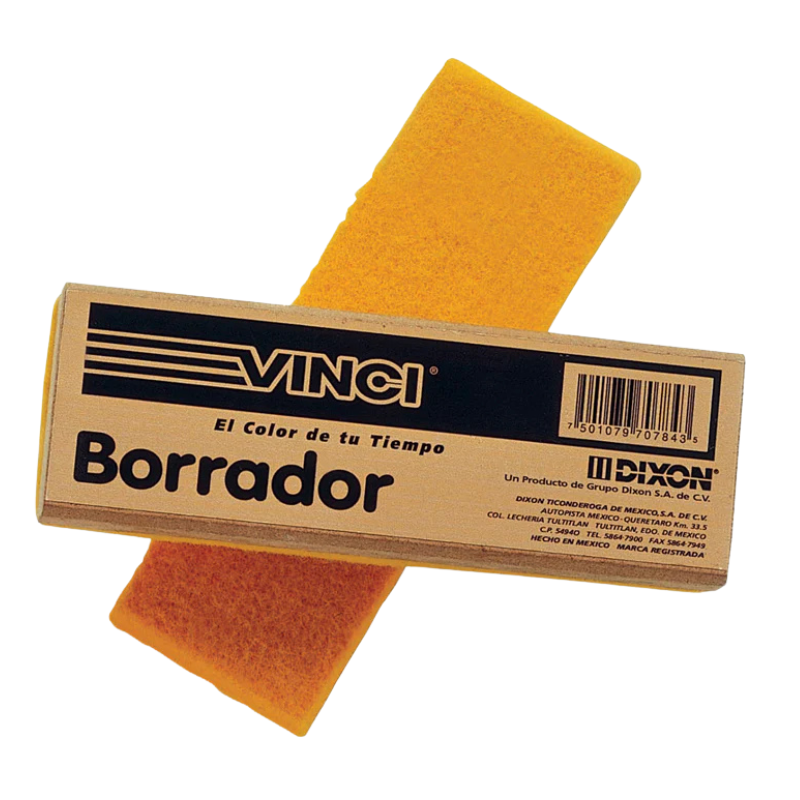 Borrador Vinci para pizarrón blanco