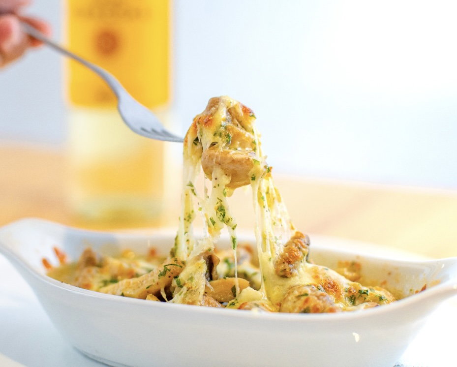 Hongos Gratinados