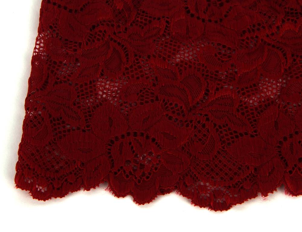 Red Floral Lace Panty _5