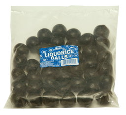 12X40'S LIQUORICE BALLS