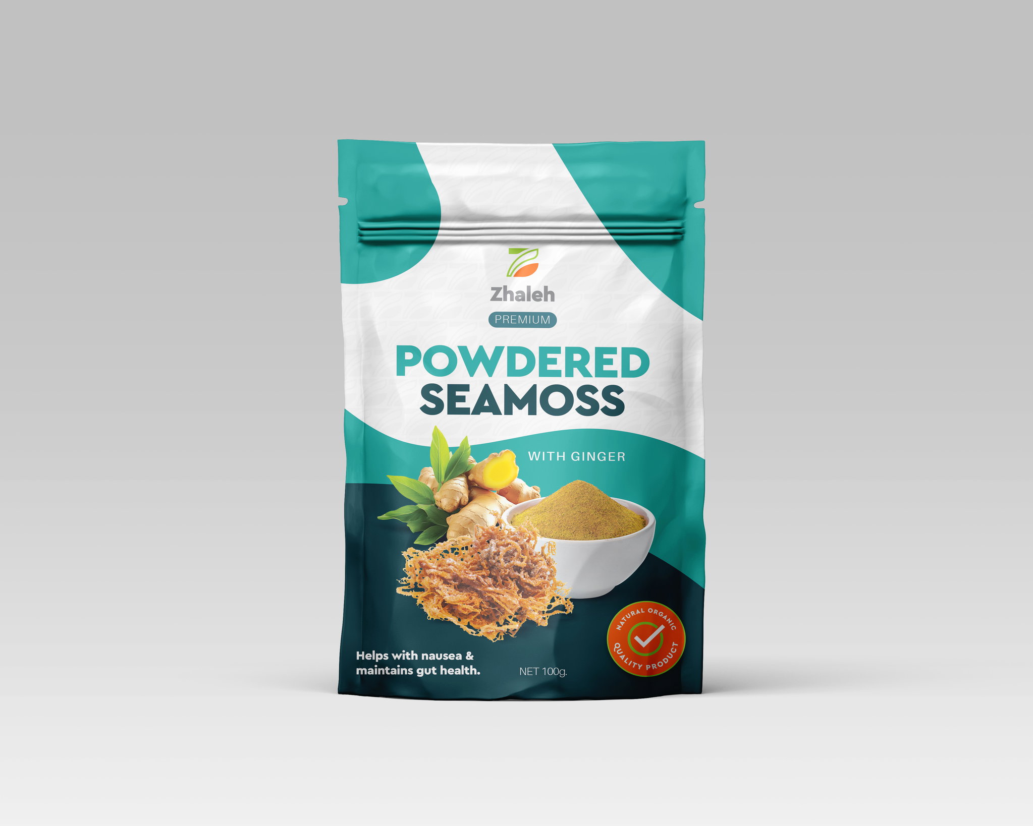 Zhaleh's Powdered Seamoss with Ginger_0