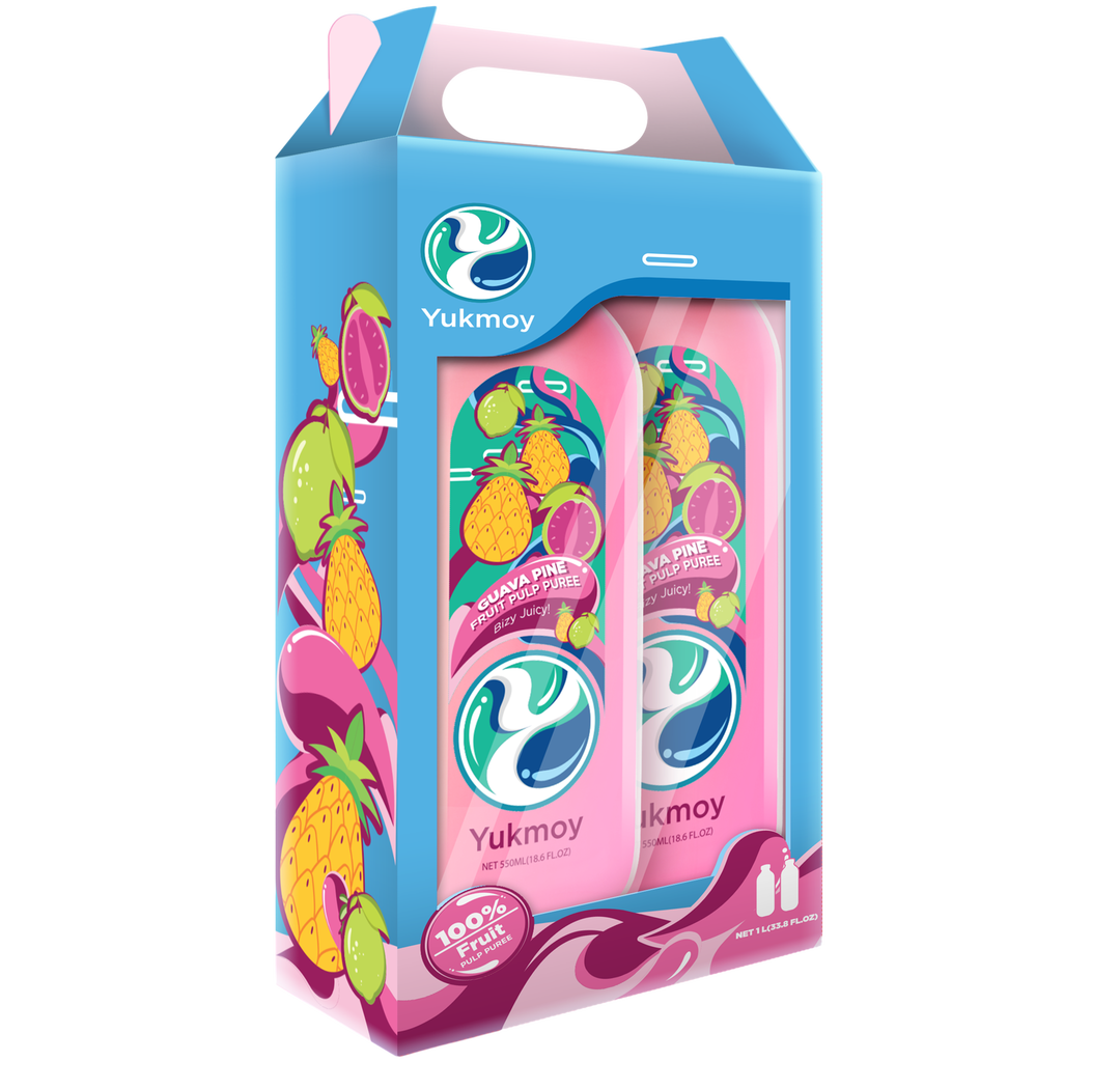 Yukmoy's Guava Pine Pulp Puree I 100% Real Fruit