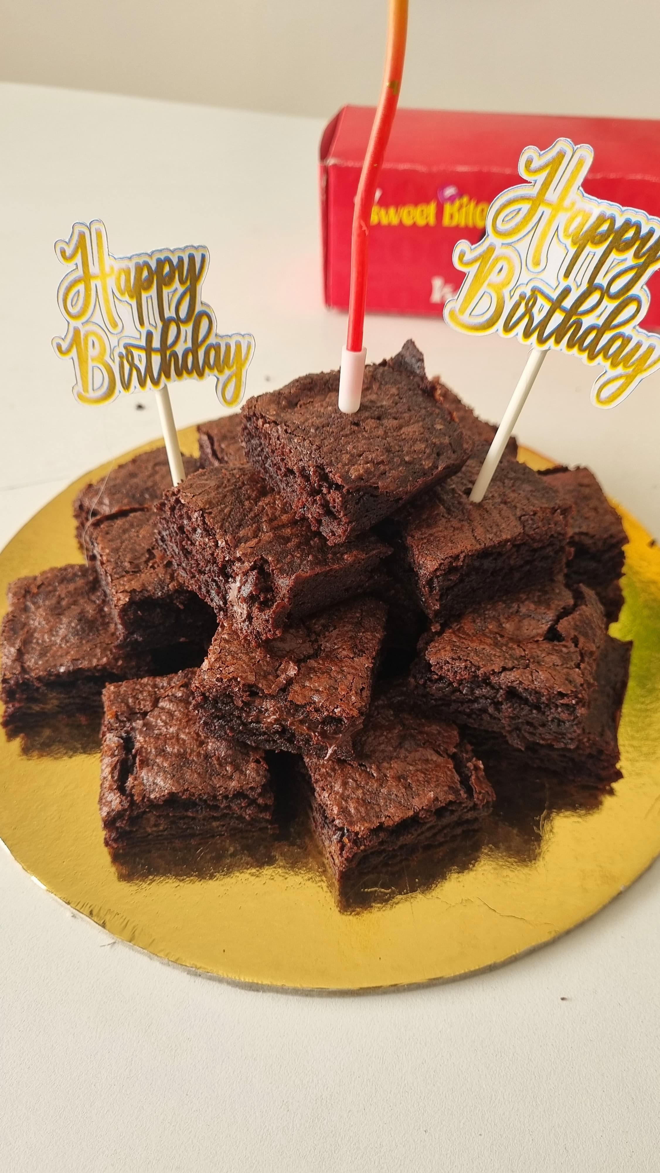 Brownie tower_2