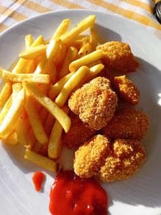 Crusty fried chicken