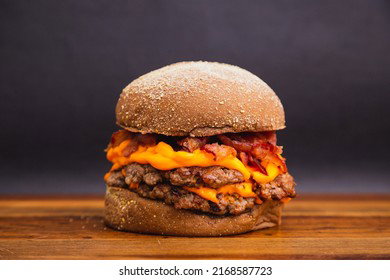 Beef cheddar burger_0