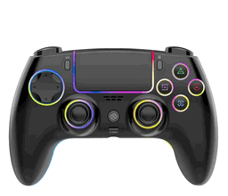 Controller Dual Shock Com efeito de Iluminação RGB ( PS4, PS3, Switch, Android, IOS, PC)
