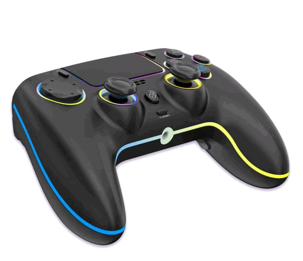 Controller Dual Shock Com efeito de Iluminação RGB ( PS4, PS3, Switch, Android, IOS, PC)_3