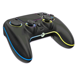 Controller Dual Shock Com efeito de Iluminação RGB ( PS4, PS3, Switch, Android, IOS, PC)