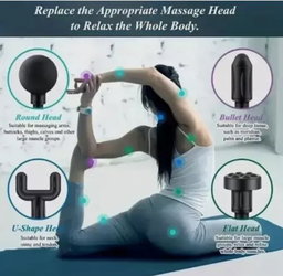 6 speeds Massage Gun Percussion Massager Deep Tissue Muscle Vibrating Relax NEW