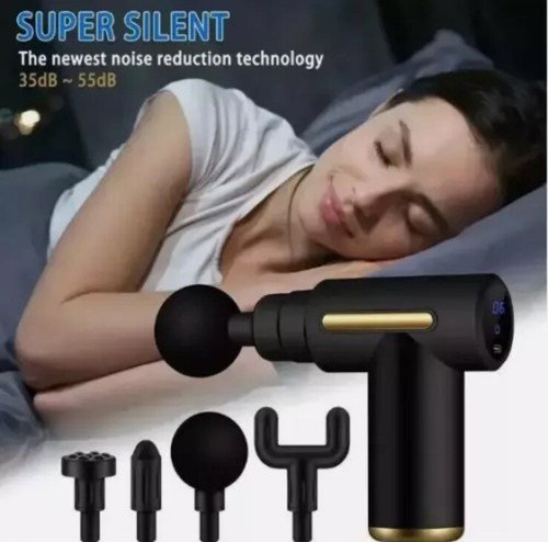 6 speeds Massage Gun Percussion Massager Deep Tissue Muscle Vibrating Relax NEW_0