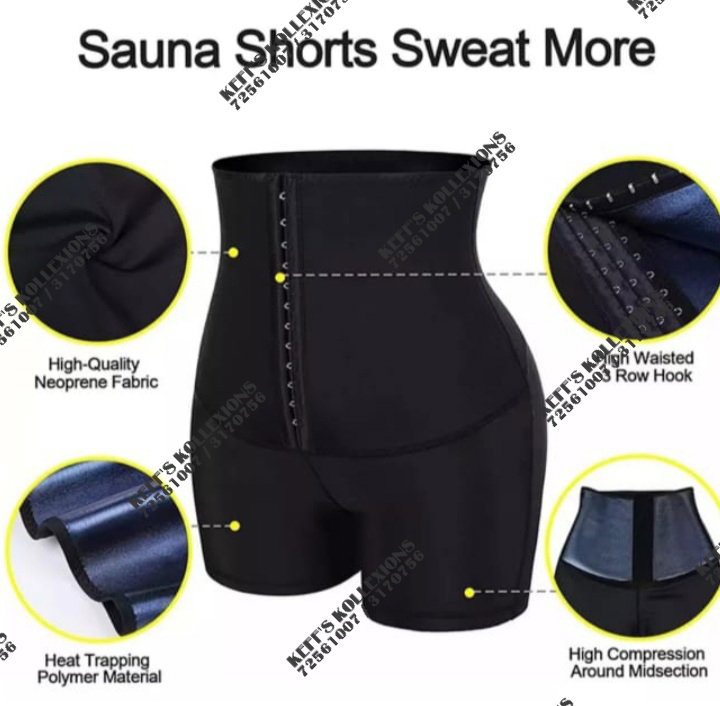 Sauna short sweat tights_1