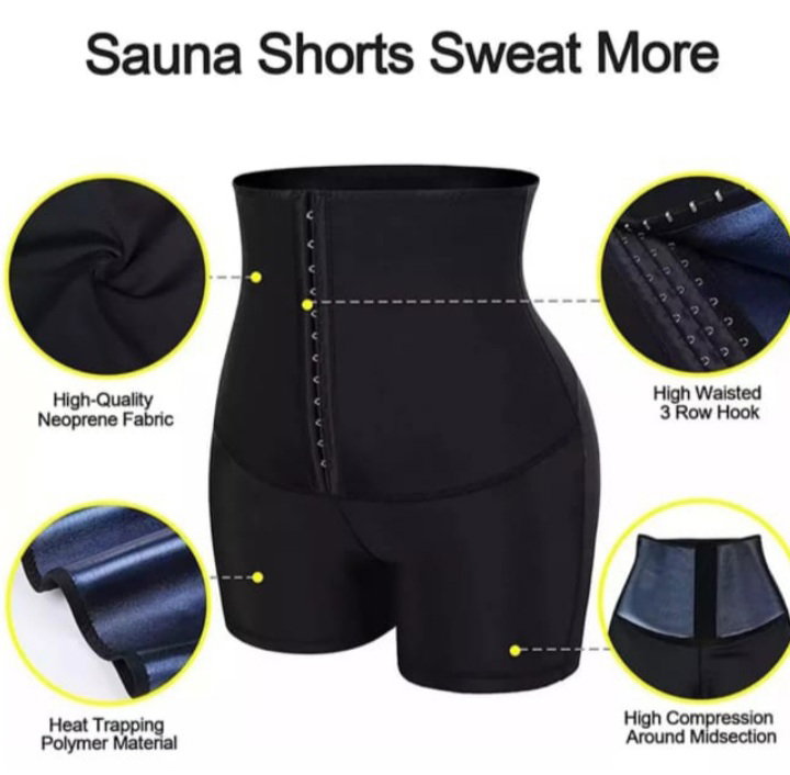 Sauna short sweat tights_3