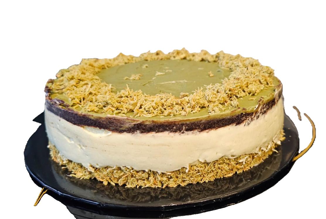 Pistachio Kunafa Cheesecake_2