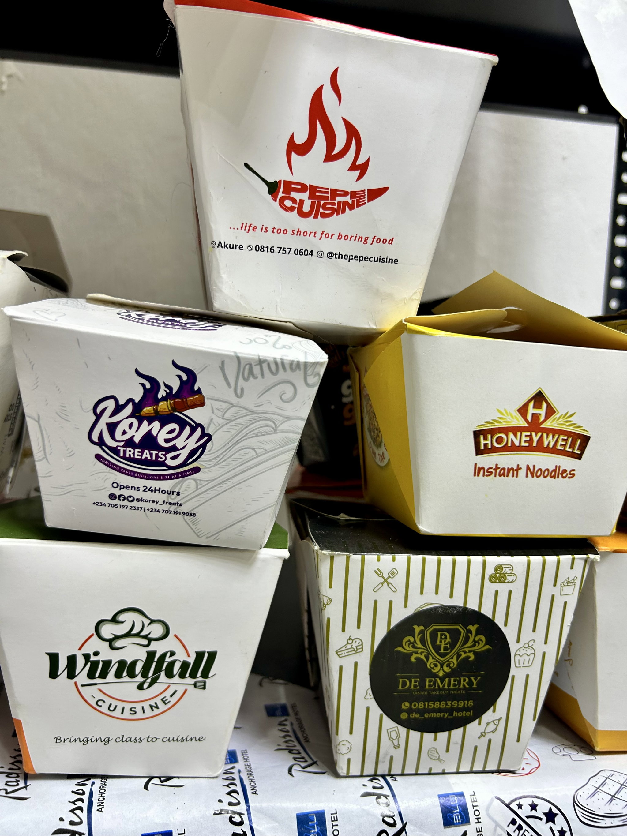 BRANDED CHINESE TAKEOUT PAILS - 3 SIZES / MOQ - 500 pieces _4