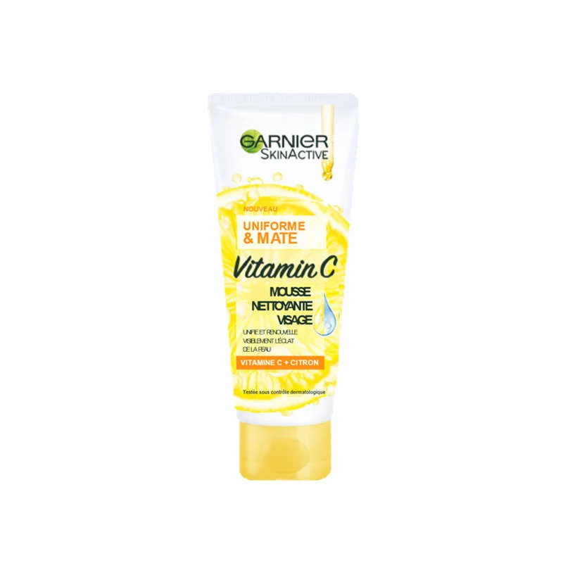 Garnier SkinActive Mousse Nettoyante Visage Vitamine C_0
