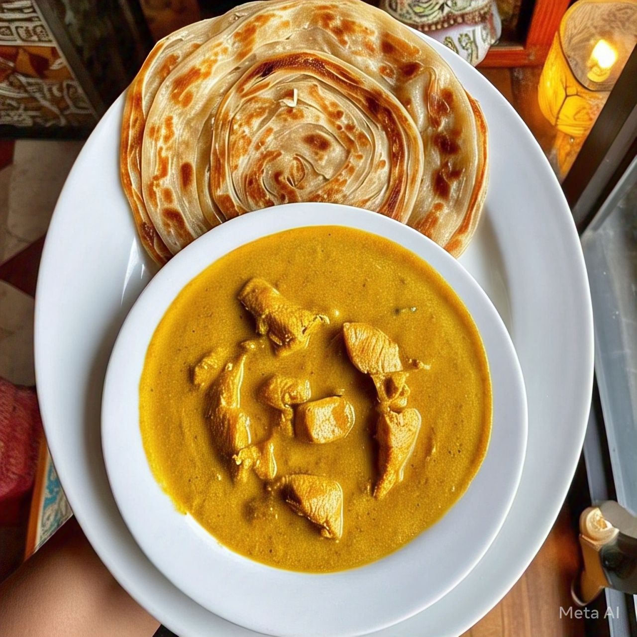 Chicken Butter Masala with Laccha Paratha_0