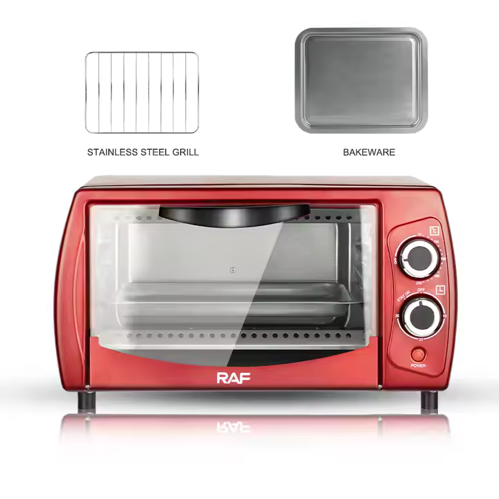 Four électrique multifonction de 14l à cuisson automatique_1