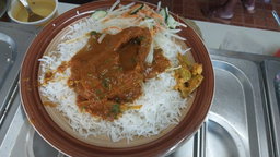 Riz blanc poisson 