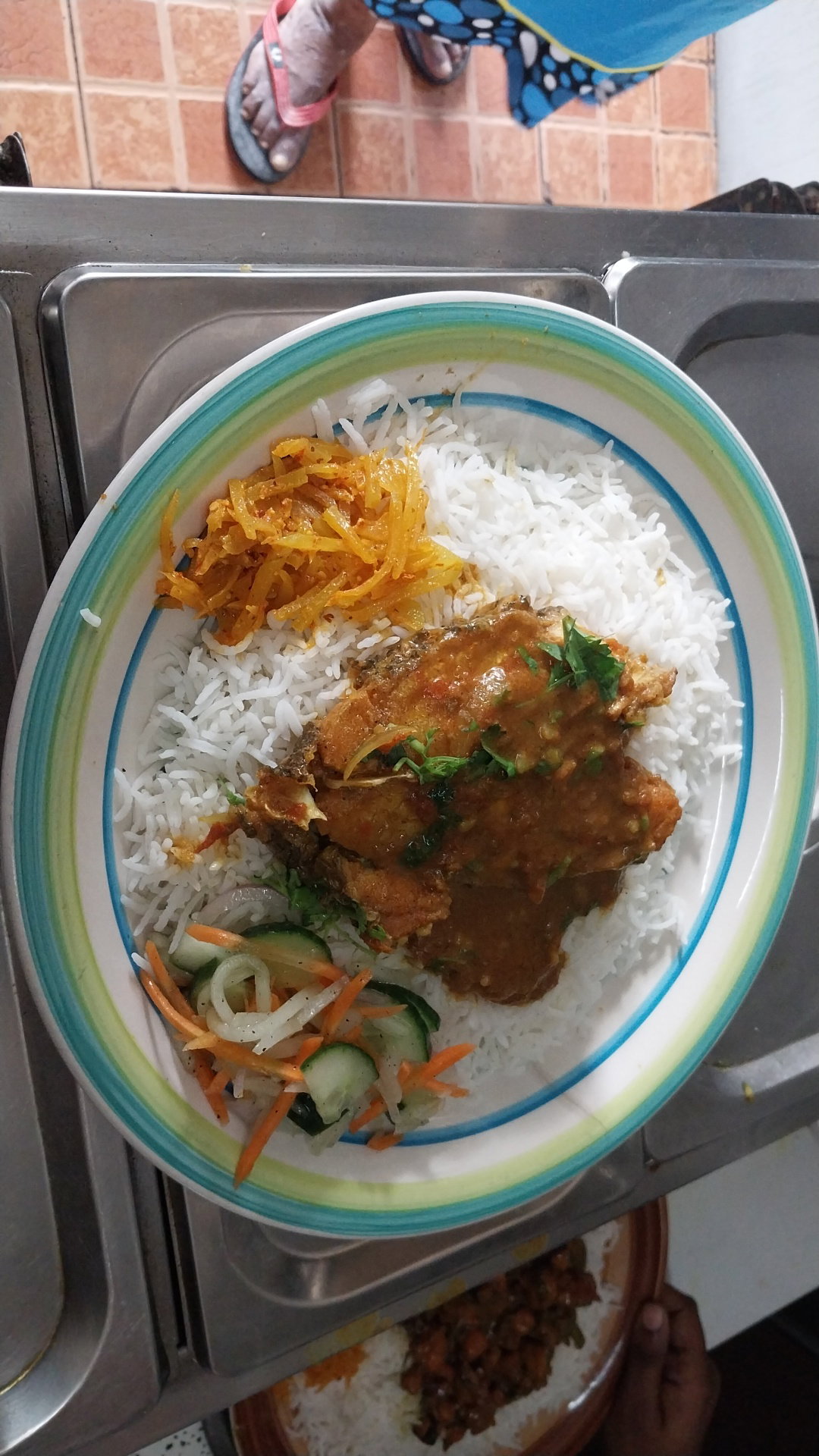 Riz blanc poisson _1