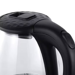 Bouilloire électronique en verre borosilicate transparent de 2 litres, design nouveau, 2 000 W