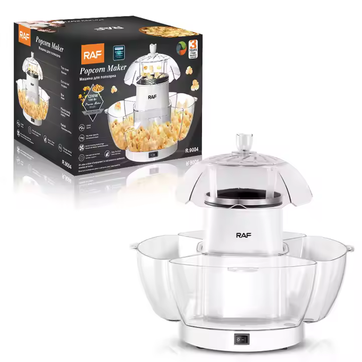 Machine à pop-corn domestique - petite machine à pop-corn électrique automatique_1