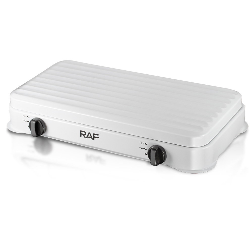 Réchaud à Gaz 2 Feux Raf R.8033 - Noir_1