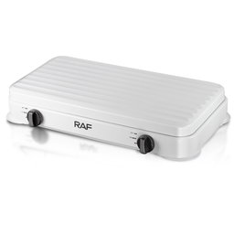 Réchaud à Gaz 2 Feux Raf R.8033 - Noir