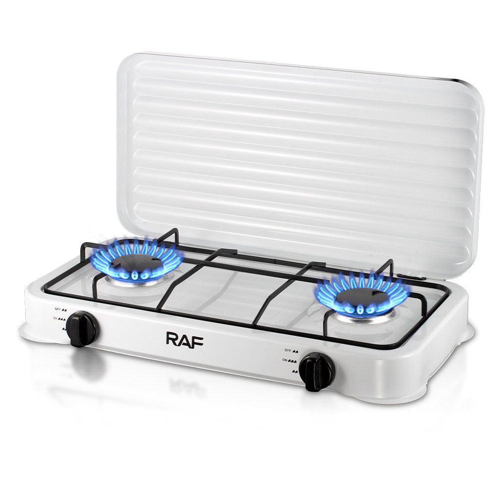 Réchaud à Gaz 2 Feux Raf R.8033 - Noir