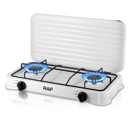 Réchaud à Gaz 2 Feux Raf R.8033 - Noir