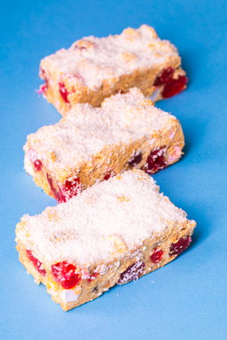 Cherry and Coconut fifteen