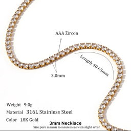 Diamond Tennis Necklace 