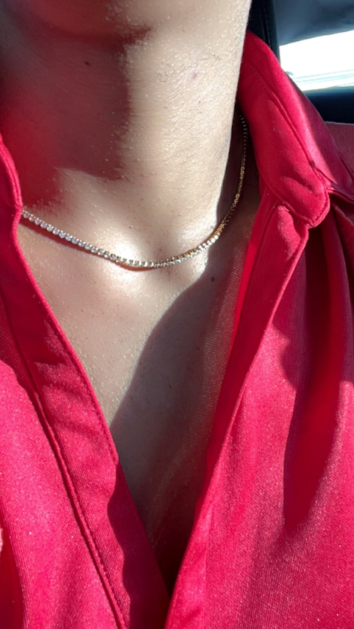 Diamond Tennis Necklace _3