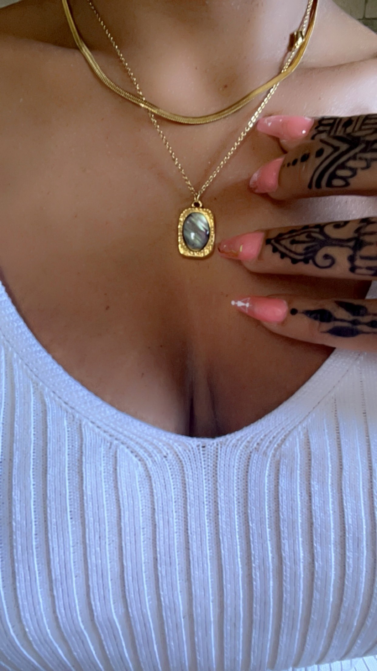 Black Pearl Necklace _2