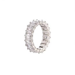 Baguette Ring Silver