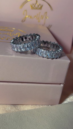 Baguette Ring Silver