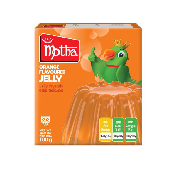 206 MOTHA JELLY ORANGE 100G